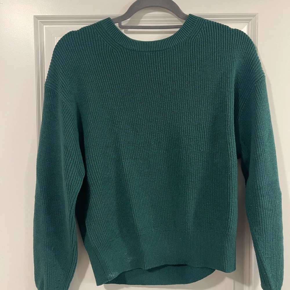 Wilfred Teal Crew Neck Sweater